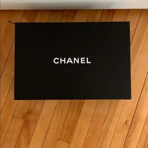 Empty Chanel Shoebox
